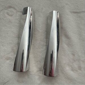 Nambe Twist Candlesticks Classic, contemporary and simplistic design.  7”